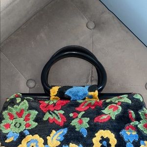 Vintage carpet bag